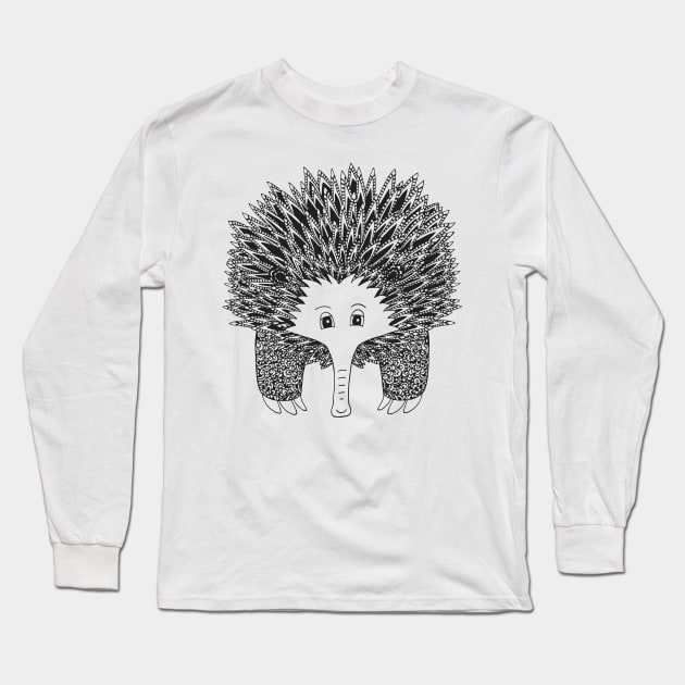 Echidna Long Sleeve T-Shirt by HayleyLaurenDesign